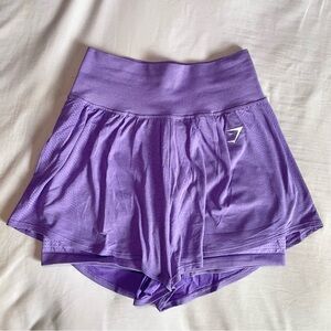 Gymshark Purple Athletic Shorts